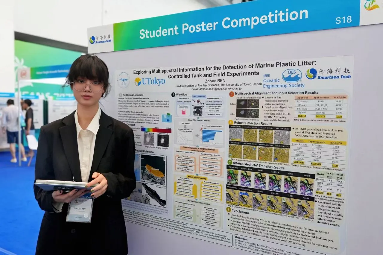 With my poster at the Student Poster Competition